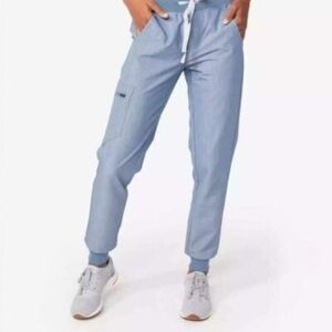 FIGS women’s Heather Indigo Zamora ™ Jogger Scrub Pants - SP / Heather Indigo